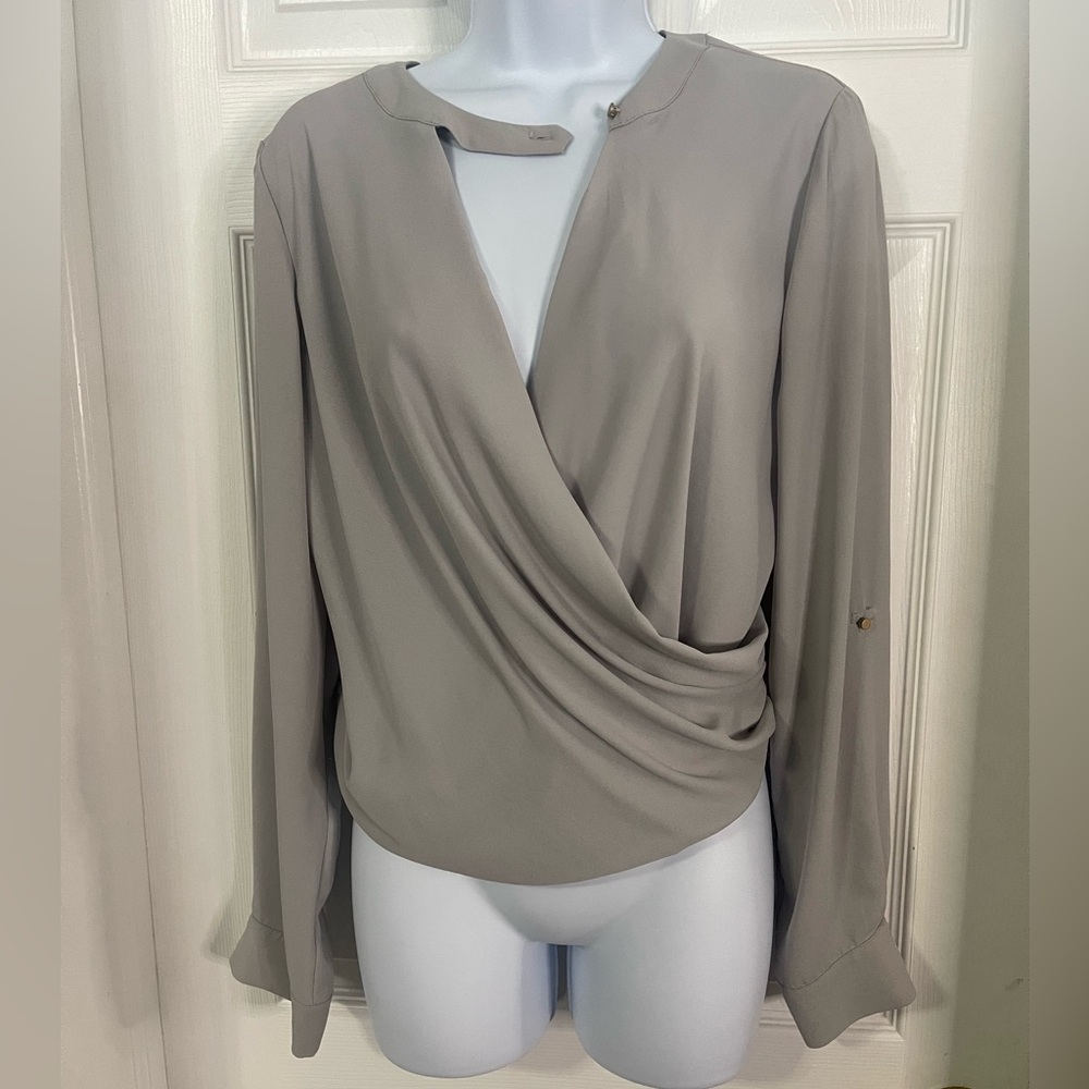 Ro & De Gray Women's Wrap Blouse